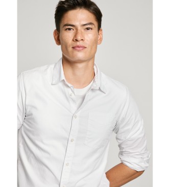 Pepe Jeans Chemise Arnold blanche