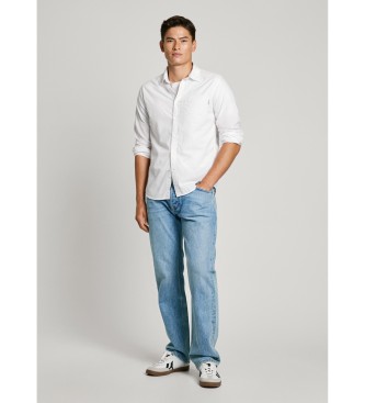 Pepe Jeans Chemise Arnold blanche