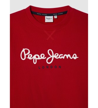 Pepe Jeans Sweatshirt Kunst rood