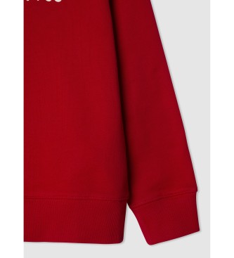 Pepe Jeans Sweatshirt Kunst rood