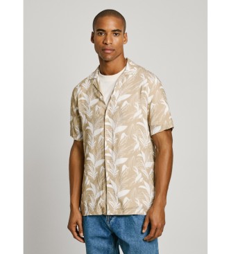 Pepe Jeans Camisa Arvel beige