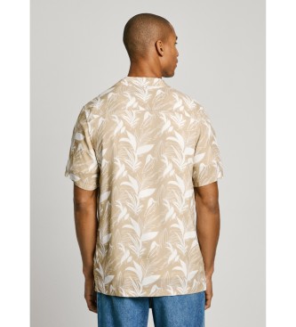 Pepe Jeans Camisa Arvel beige