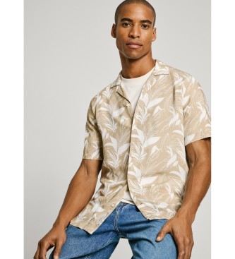 Pepe Jeans Camisa Arvel beige