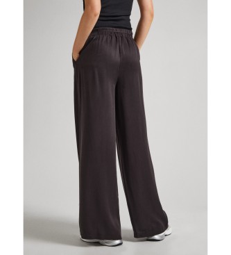 Pepe Jeans Pantalon palazzo Atenea noir