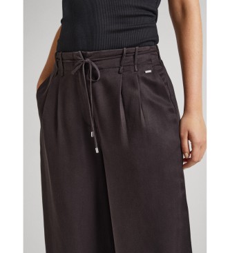 Pepe Jeans Pantalon palazzo Atenea noir