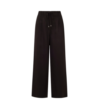 Pepe Jeans Pantalon palazzo Atenea noir