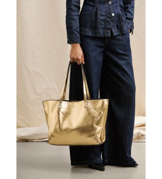 Pepe Jeans Guld Audrey Glimmer hndtaske
