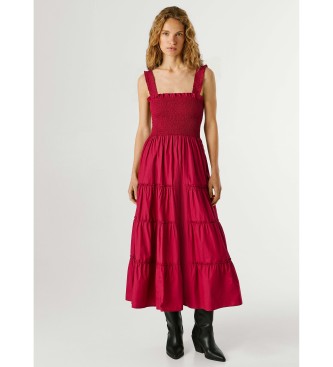 Pepe Jeans Vestido Avril castanho