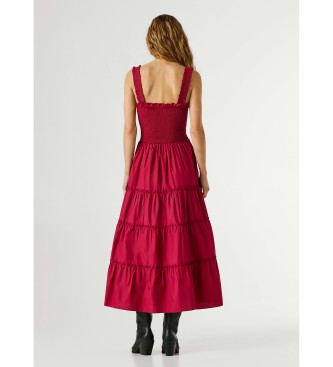 Pepe Jeans Vestido Avril castanho