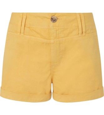 Pepe Jeans Balboa Kratke hlače rumene barve