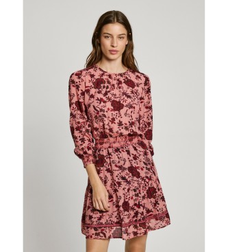 Pepe Jeans Short dress Barbara pink