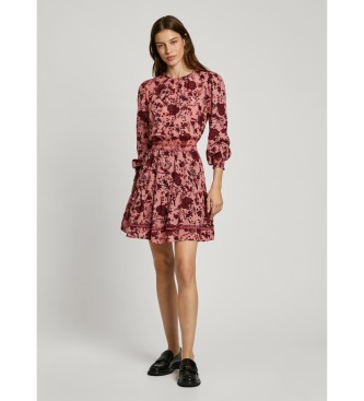 Pepe Jeans Short dress Barbara pink