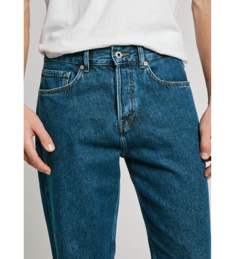 Pepe Jeans Barrel-Jeans in Blau mit lockerer Passform