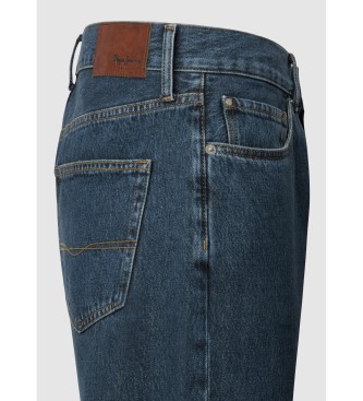 Pepe Jeans Barrel jeans in blauw loose fit