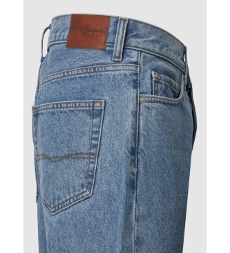 Pepe Jeans Barrel-Jeans in Blau mit lockerer Passform