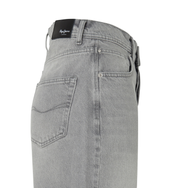 Pepe Jeans Jeans Barrel Uhw gris