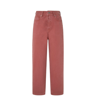 Pepe Jeans Jeans Barrel Uhw red earth