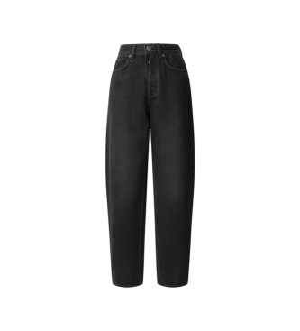 Pepe Jeans Jeans Barrel Addison preto