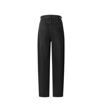 Pepe Jeans Jeans Barrel Addison preto