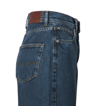 Pepe Jeans Modre kavbojke Addison Barrel Jeans