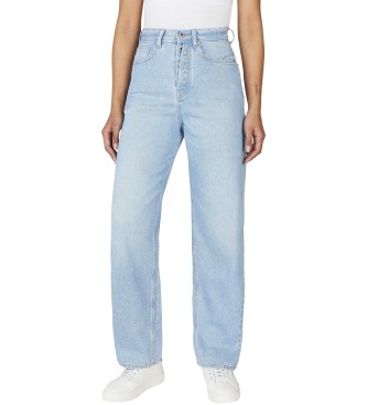 Pepe Jeans Modre kavbojke Addison Barrel Jeans