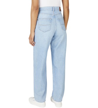 Pepe Jeans Blaue Addison Barrel Jeans