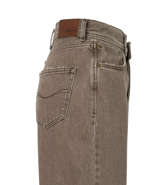 Pepe Jeans Jeans Barrel Uhw Aged cinzento