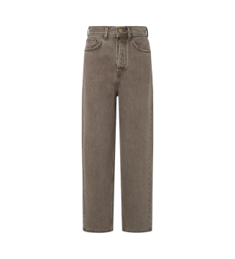 Pepe Jeans Jeans Barrel Uhw Aged gris