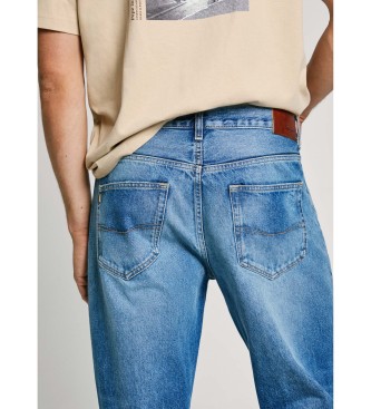 Pepe Jeans Blue Barrel Slitna jeans