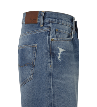 Pepe Jeans Blue Barrel Slitna jeans