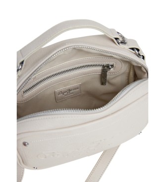 Pepe Jeans Bolso Bassy Icon blanco roto