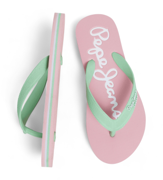 Pepe Jeans Slippers Baby Beach Basic B pink, green