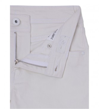 Pepe Jeans Bermudy Becket w kolorze białym