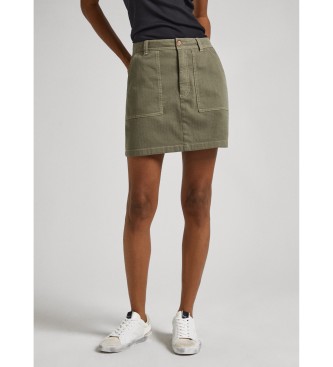 Pepe Jeans Becky skirt green