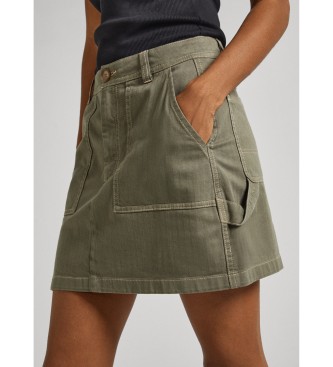 Pepe Jeans Becky skirt green