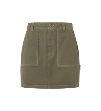 Pepe Jeans Becky skirt green