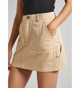 Pepe Jeans Becky rok beige