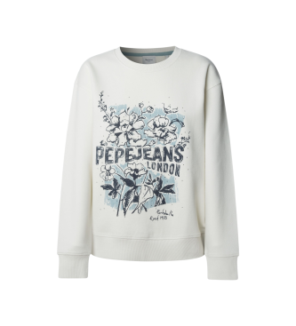 Pepe Jeans Mikina Beda iz temno bele barve