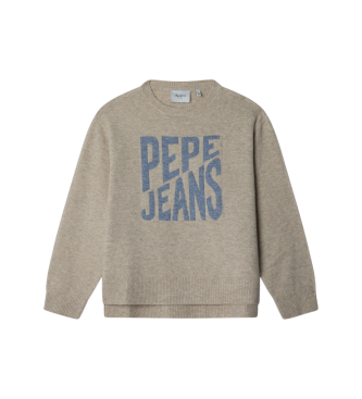 Pepe Jeans Pull Bekky marron