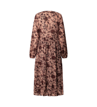 Pepe Jeans Robe longue Belinda rose