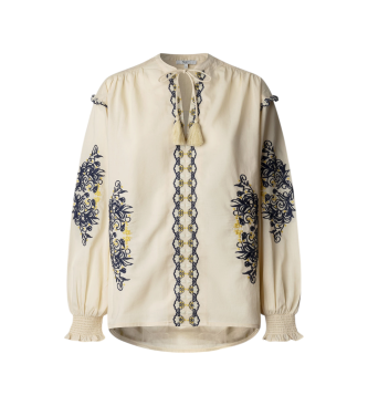 Pepe Jeans Beliza beige Bluse