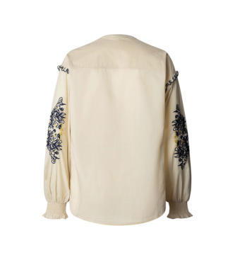 Pepe Jeans Beliza beige Bluse