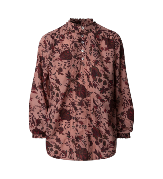 Pepe Jeans Blusa Bella cor-de-rosa