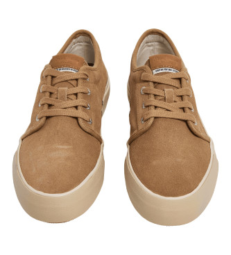 Pepe Jeans Ben Urban Leather Sneakers castanho