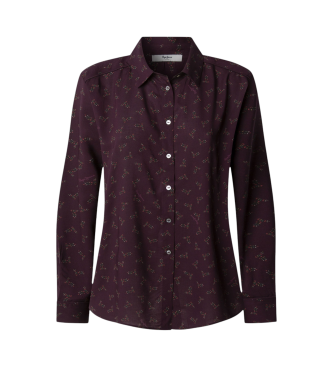 Pepe Jeans Camicia bordeaux Bendis