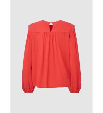 Pepe Jeans Blouse Berenice rood