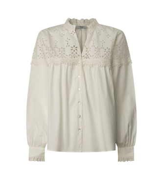 Pepe Jeans Blouse Bernadette wit