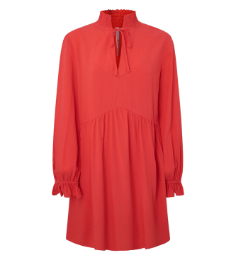 Pepe Jeans Vestido Beverly rojo