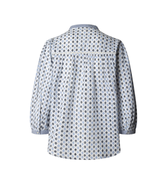 Pepe Jeans Bloom skjorte hvid