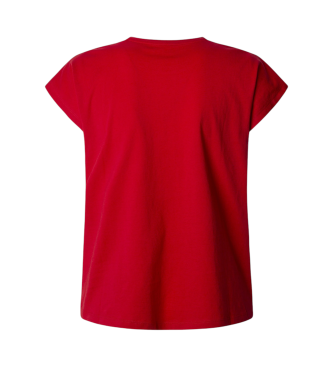 Pepe Jeans Blooma T-shirt rood